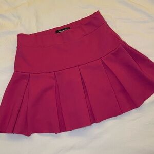 French Kiss Pink Mini Skort